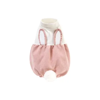 UFBemo Pet Costume, Corduroy Rabbit Dress