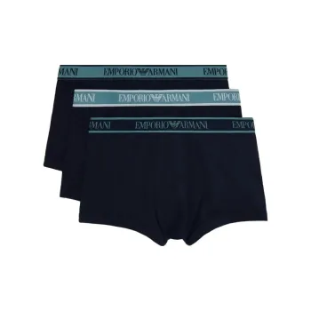 EMPORIO ARMANI FW23 Underpants Men's 3 Pack Marine Blue