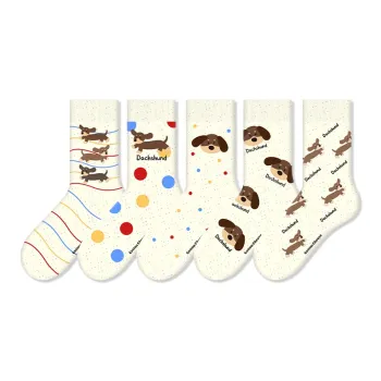 COTTON CHEESE Mid Calf Socks Women's
