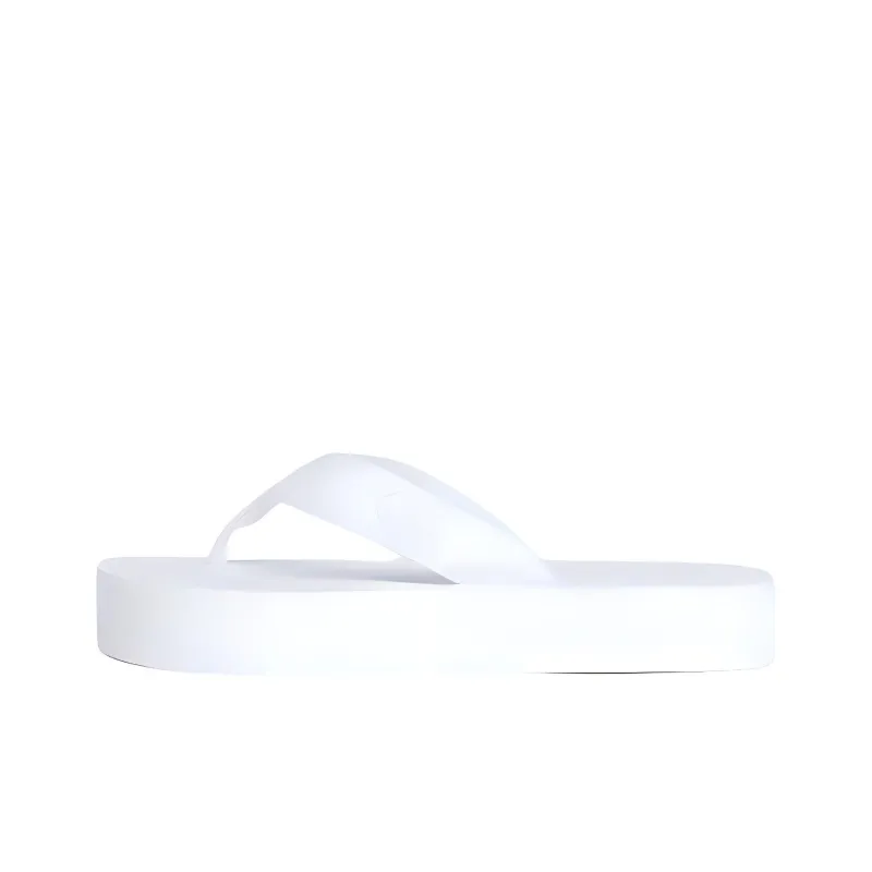 CKJ CALVIN KLEIN JEANS EVA Flip Flops 3cm Women's White-0