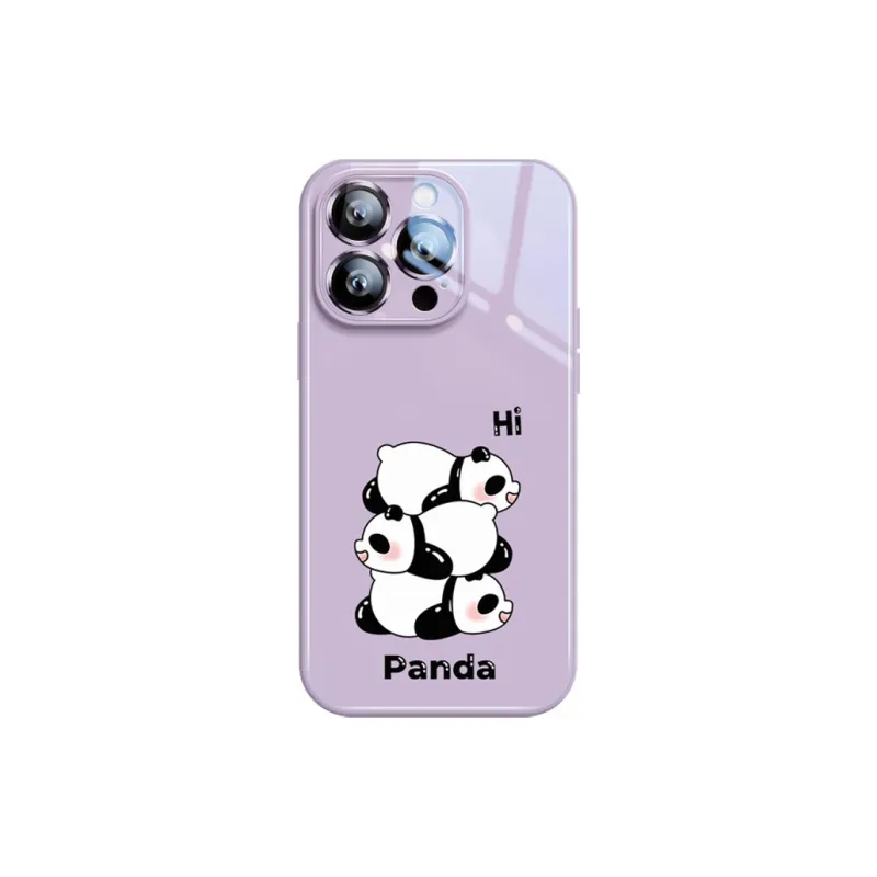 Sen Dog Glass Material Tide Brand Phone Cases Suitable For Apple 15Promax/Pro/Plus/14/13/12-18