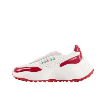 CASABLANCA Low-Top Casual Shoes Women's Red White