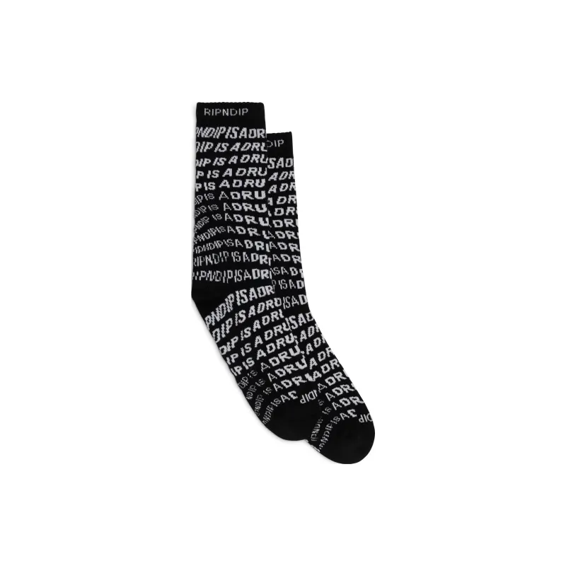 RIPNDIP Unisex Knee-high Socks-0