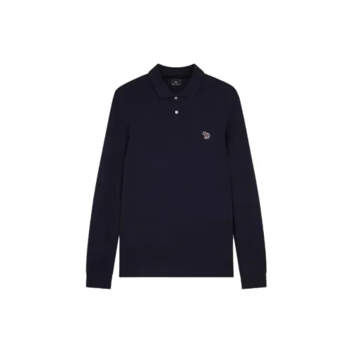 Paul Smith Polo Shirts Men Deep Navy Blue