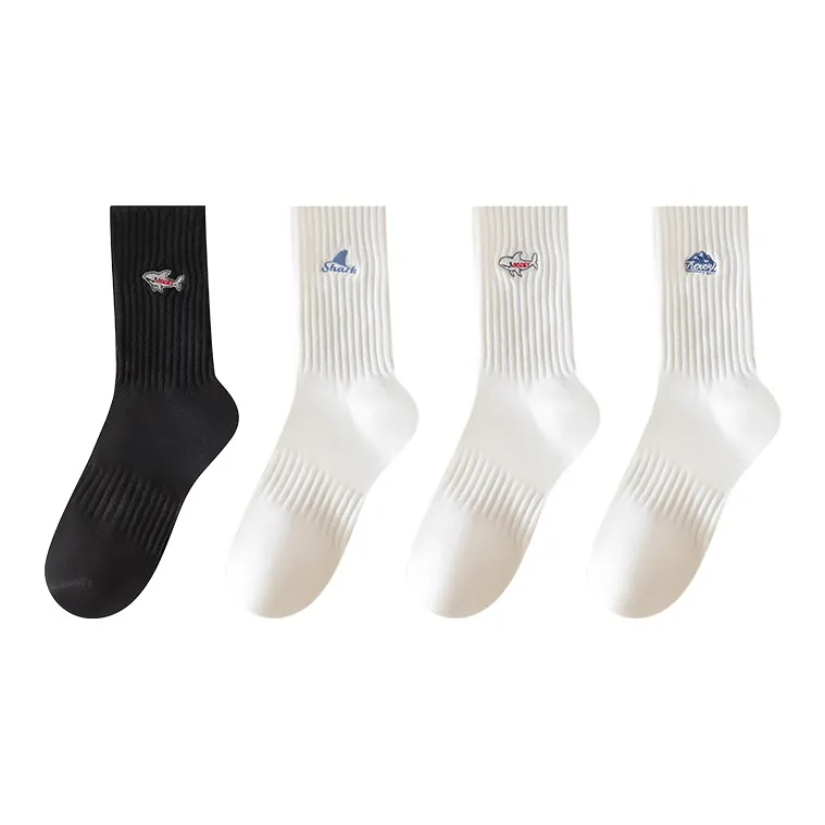 AOKANG Mid Calf Socks Men's Combo Set-24