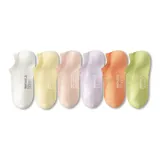 White+Yellow+Light Pink+Purple+Orange+Green