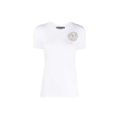 VERSACE JEANS COUTURE T-Shirts Women's White