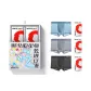 3 Pack (Dark Gray+Light Gray+Light Blue) Box Limited Edition