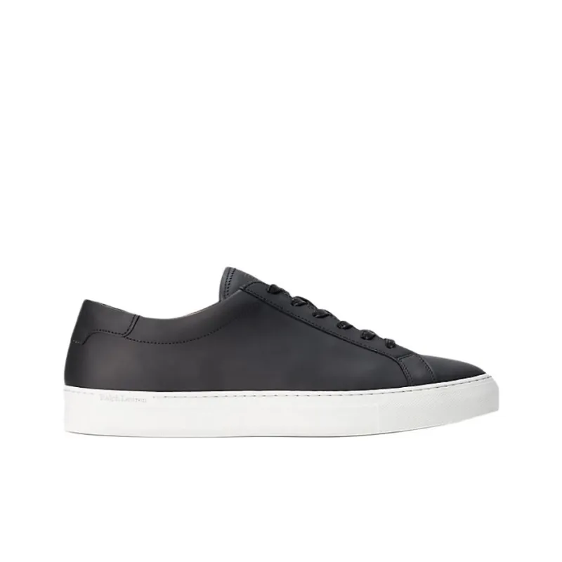 Polo Ralph Lauren Jermain Low-Top Skateboard Shoes Men's Black-1
