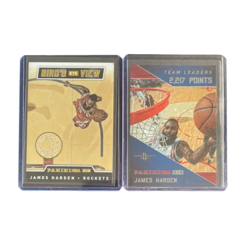 PANINI 2015 Rocket James Harden Slam Dunk Special Card 2 Pieces Basketball Star Card Product Access Sports Cards 2 Pcs