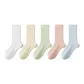 [Cooling Socks]White+Beige+Peach Pink+Blue+Green