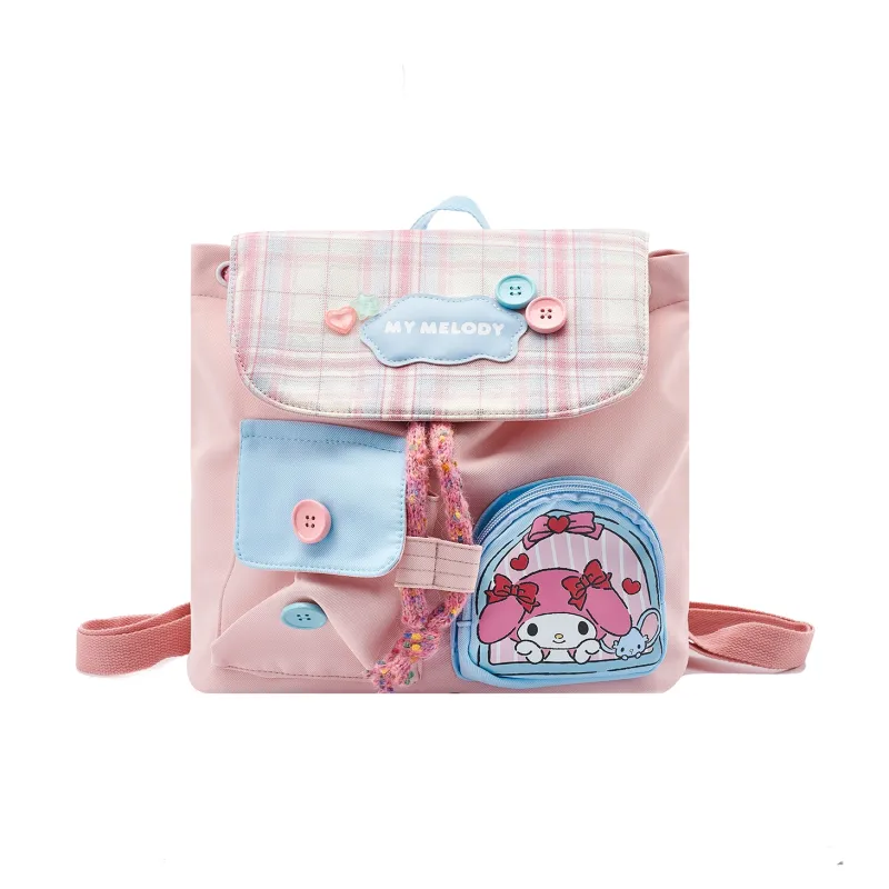 Sanrio Melodi Polyester Backpack Women's Pink-0