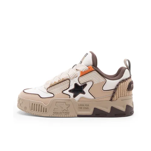 STARTER Vol 90s Height Increasing Low Top Skateboard Shoes Unisex Coffee