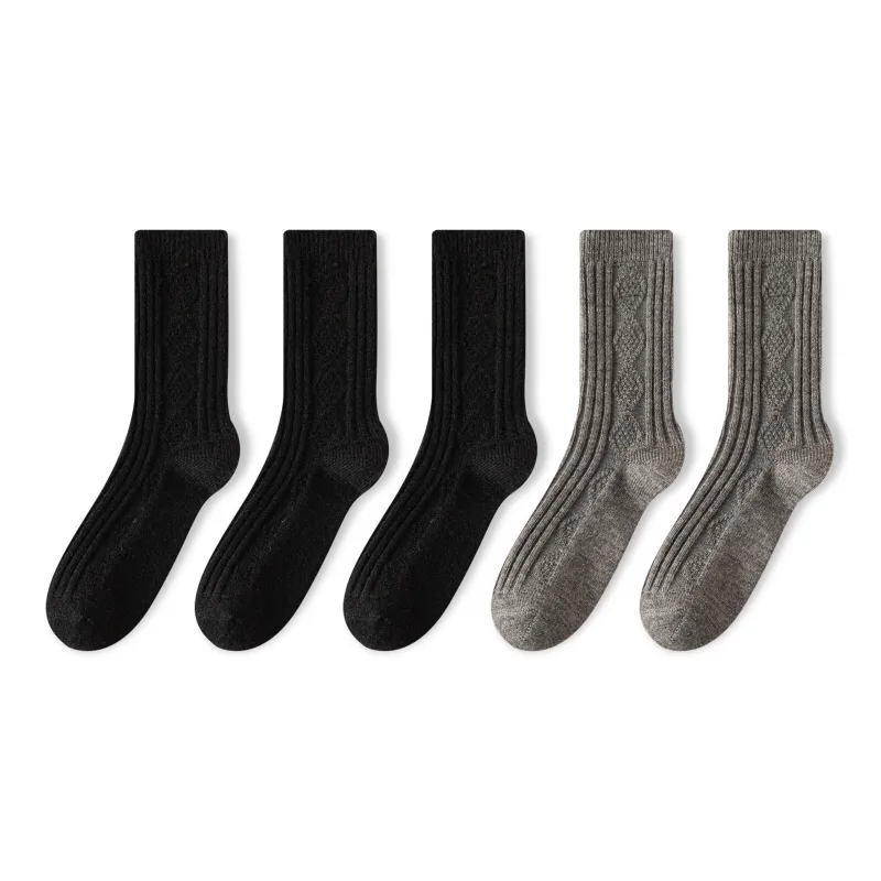 MIIOW Fruit Printing Series Mid Calf Socks Unisex Combo Set-14