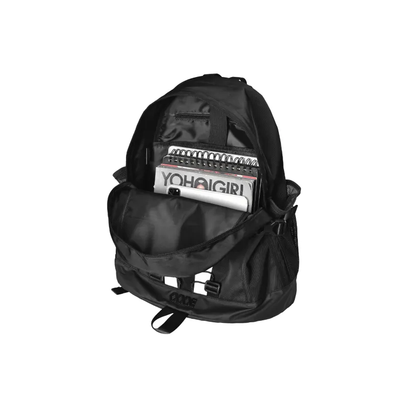 COEXISTENCE Polyester Backpack Regular Unisex Black-4