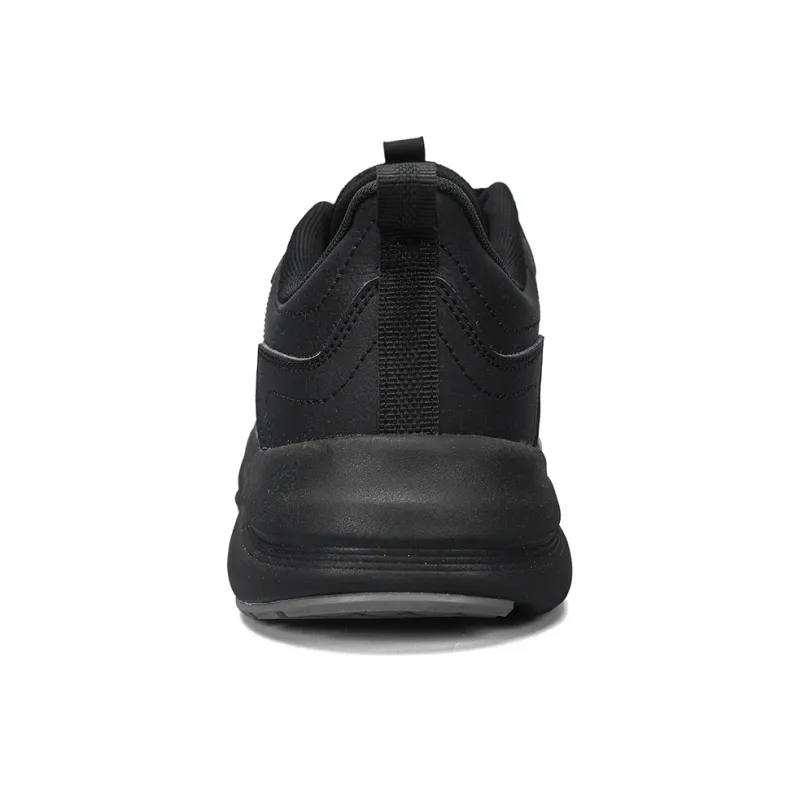 PEAK Cushioning Slip Resistant And Abrasion Resistant Running Shoes Men's All Black-3
