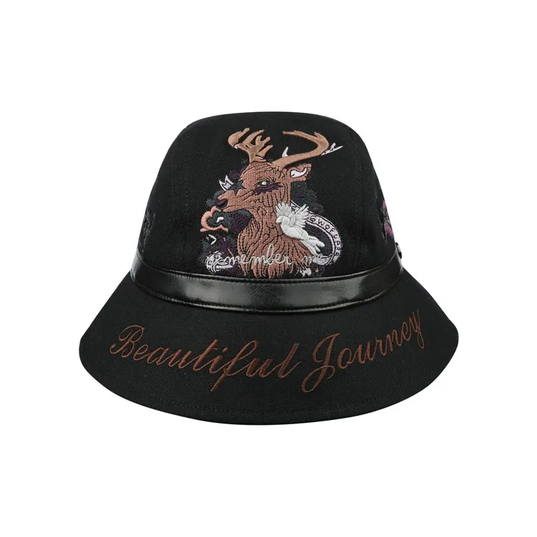 SWOFCARE Wool Bucket Hats Unisex-0