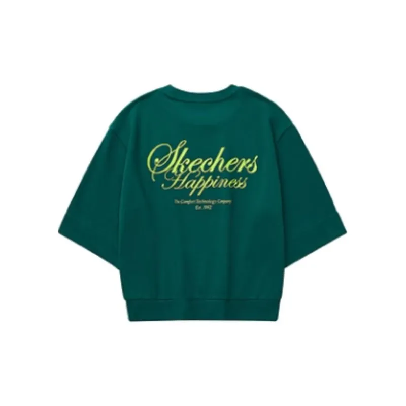 Skechers T Shirt Women's Garden Green-1