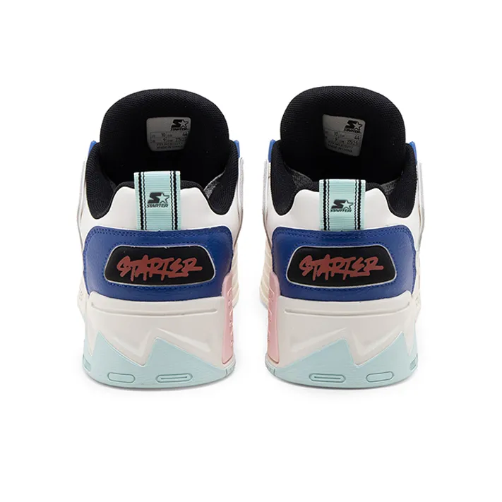 STARTER Vol Series Height Increasing Impact Resistance Quick Dry Low Top Skateboard Shoes Unisex Birch White-4