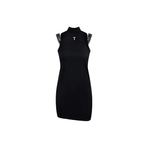 EUROPEAN TOUR Sleeveless Dresses Women's Black