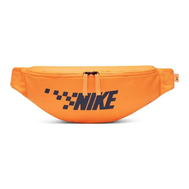 Nike Heritage Polyester Crossbody Fanny Pack Unisex Orange-0