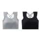 [2 Pack]Light Heather Gray+Black