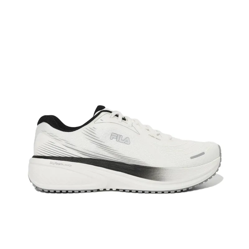 FILA Float Anti Slip Wear Resistant Low Top Casual Running Shoes Unisex White-1