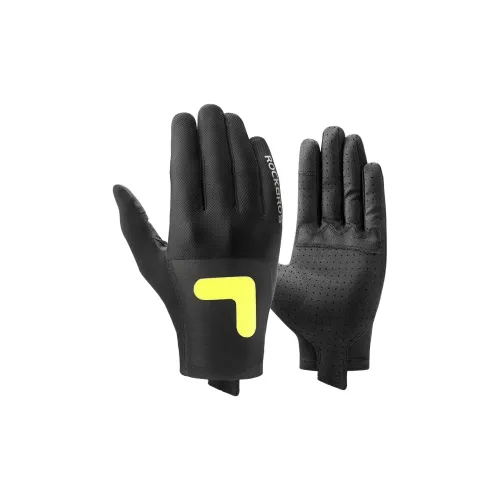 ROCKBROS Riding Equipment Cycling Glove Bicycle Motorcycle Sports Unisex Pu Fabric S/M/L/XL/XXL Black Green