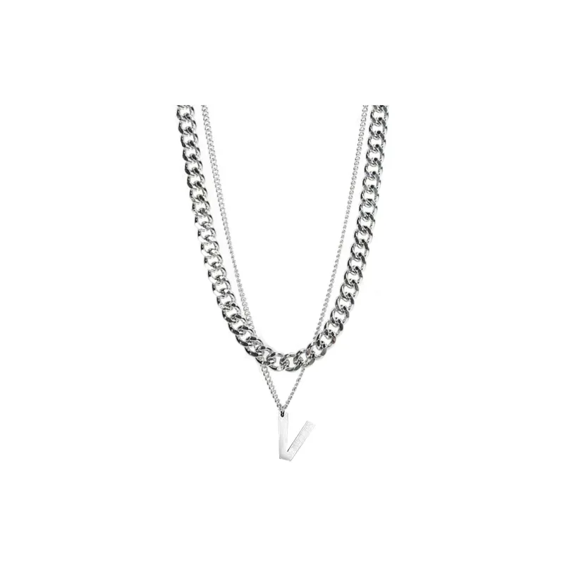 IOTS Silver Plated Necklaces Unisex-20