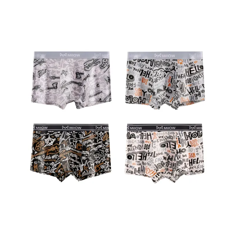 MIIOW Trend Party Series Underpants Men's Combo Set-28