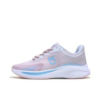 KVIV Anti-Slip Wear-Resistant Low-Top Sprint Running Shoes Unisex Pink