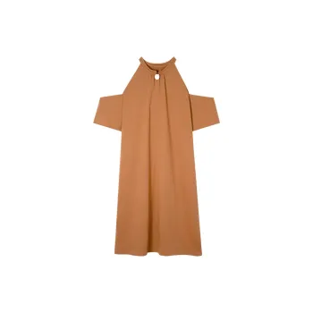 MIIOW Cool One Summer Series Nightgown Women's Minimalist Style Brown