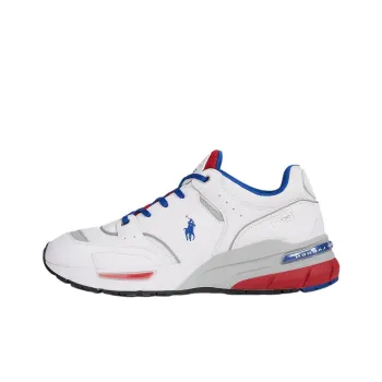 Polo Ralph Lauren Trackster 200 Low Top Casual Shoes Men's White