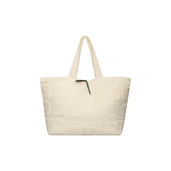 NANUSHKA Recycled Nylon Tote Bag, Shopping Bag, Shoulder Bag, Handbag Women's Beige