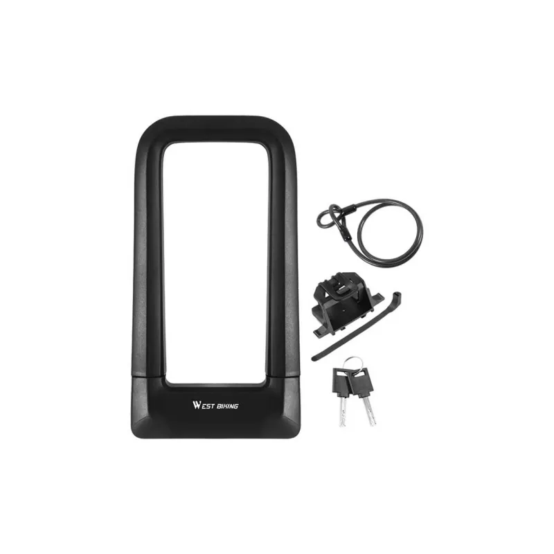 WEST BIKING Bicycle Locks U Lock-6