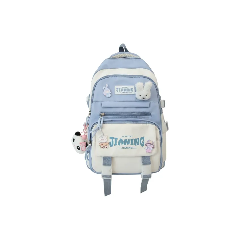 Deli Bear Nylon Backpack Regular Unisex Multicolor-6