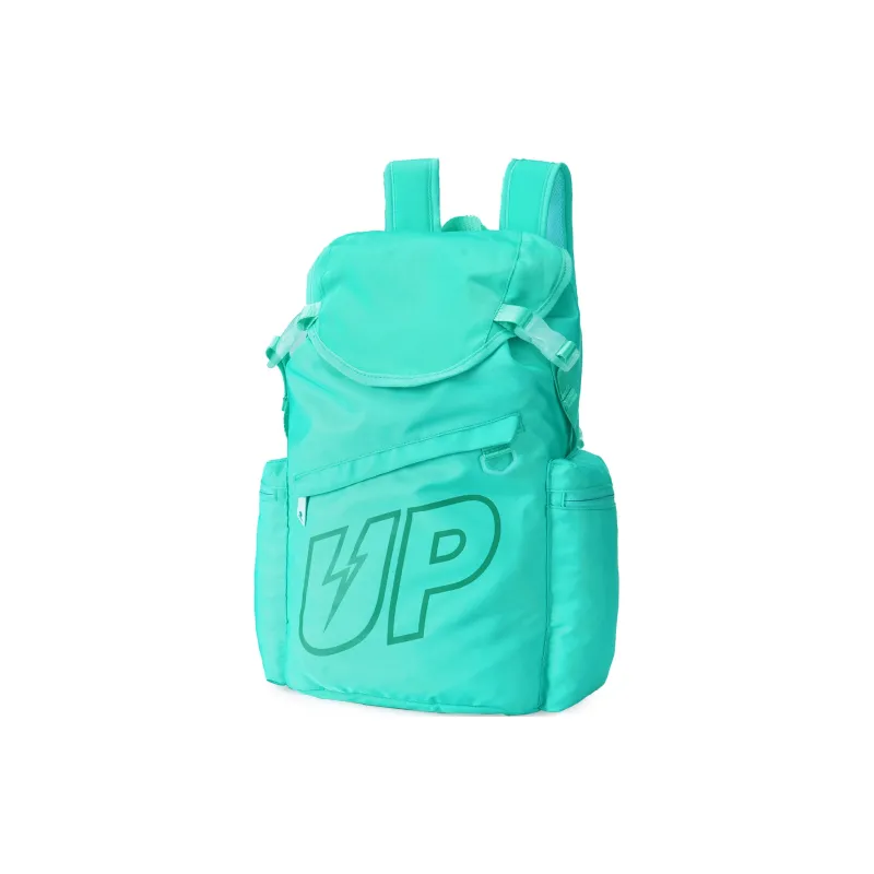 TURN UP Polyester Students Backpack Regular Unisex Mint Green-1