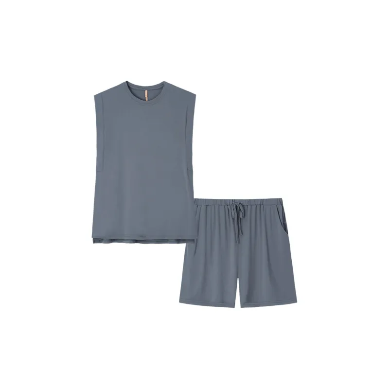 MIIOW Cool One Summer Series Pajama Set Women's Navy Blue-0