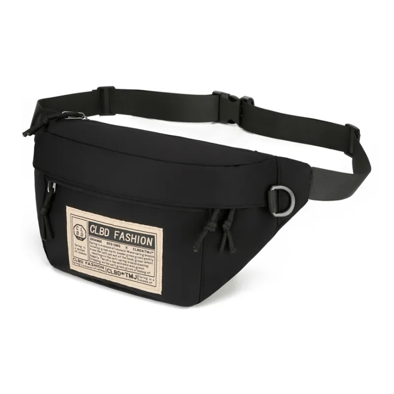 Parker Bear Repellent Oxford Cloth Sling Bag Regular Men's Beige/Black-2