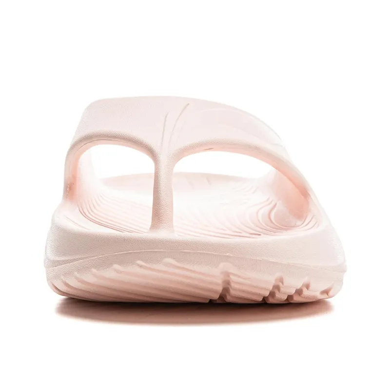 LiNing Abrasion Resistant Slip Resistant Flip Flops Unisex Pink-2