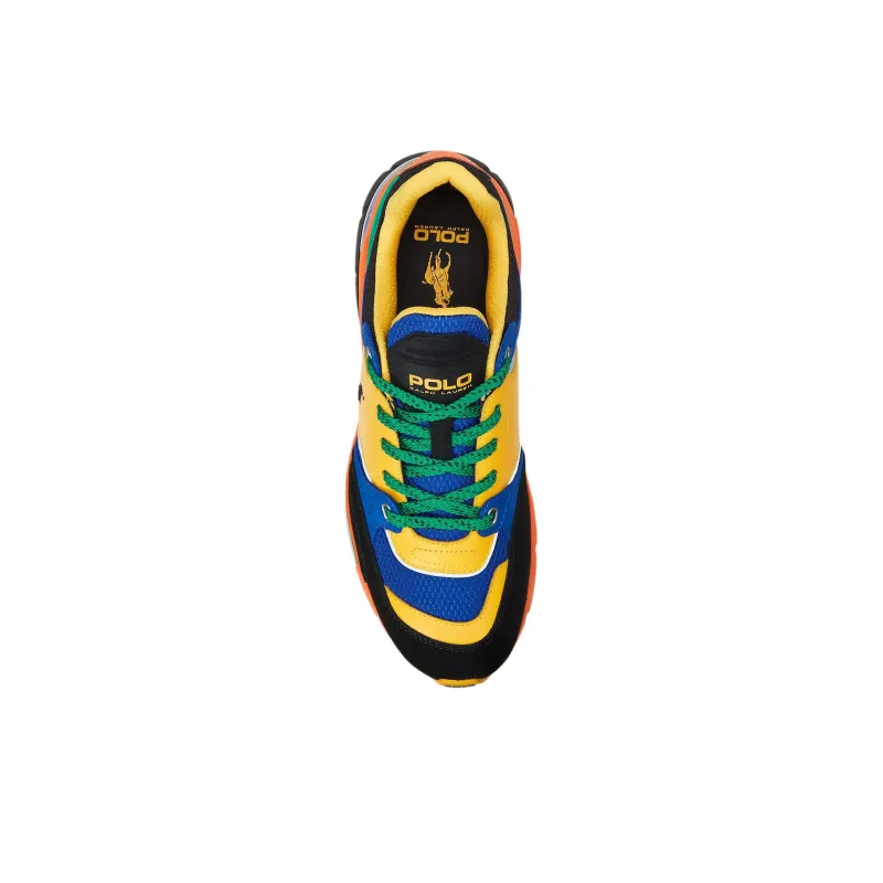 Polo Ralph Lauren Trackster 200 Low-Top Casual Shoes Men's Blue-3