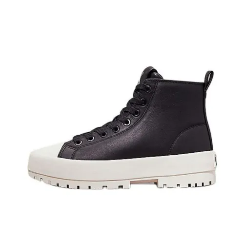 CKJ calvin grande KLEIN JEANS High Top Casual Shoes Women's Black