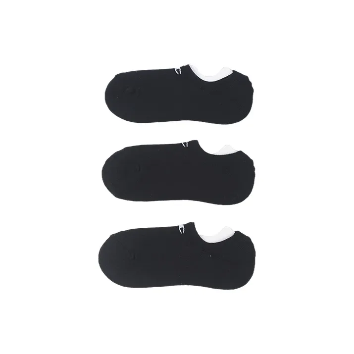 Champion Unisex Logo Sports Socks 3 Packs Black-0