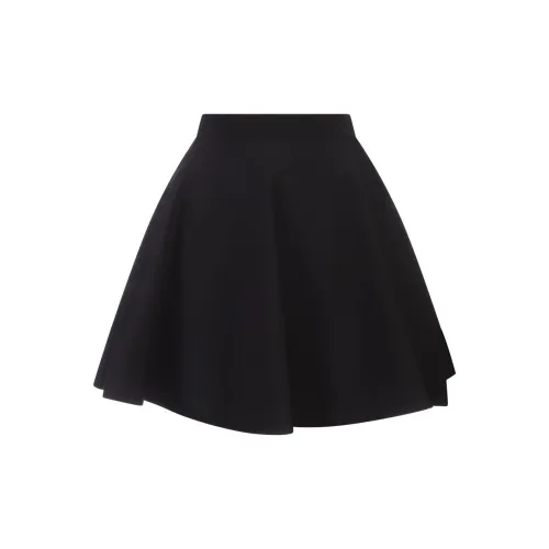 Alexander McQueen Casual Short Skirts Women's Black