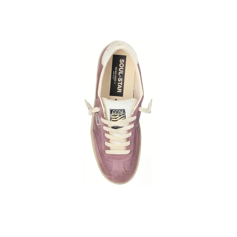 Golden Goose Soul Star Low Top Skateboard Shoes Women's Purple-3