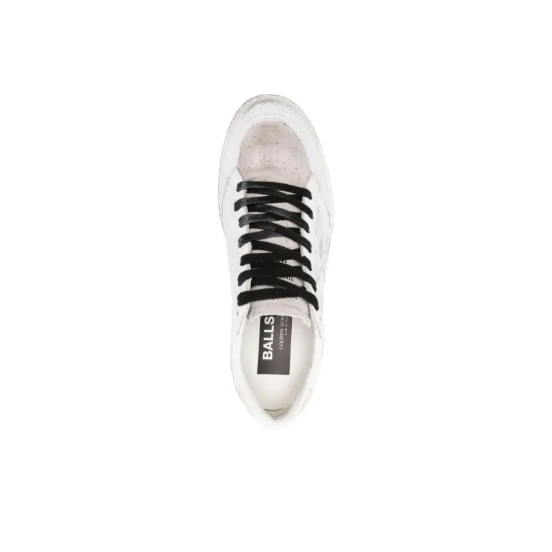 Golden Goose Ball Star Low Top Skateboard Shoes Women's White-4