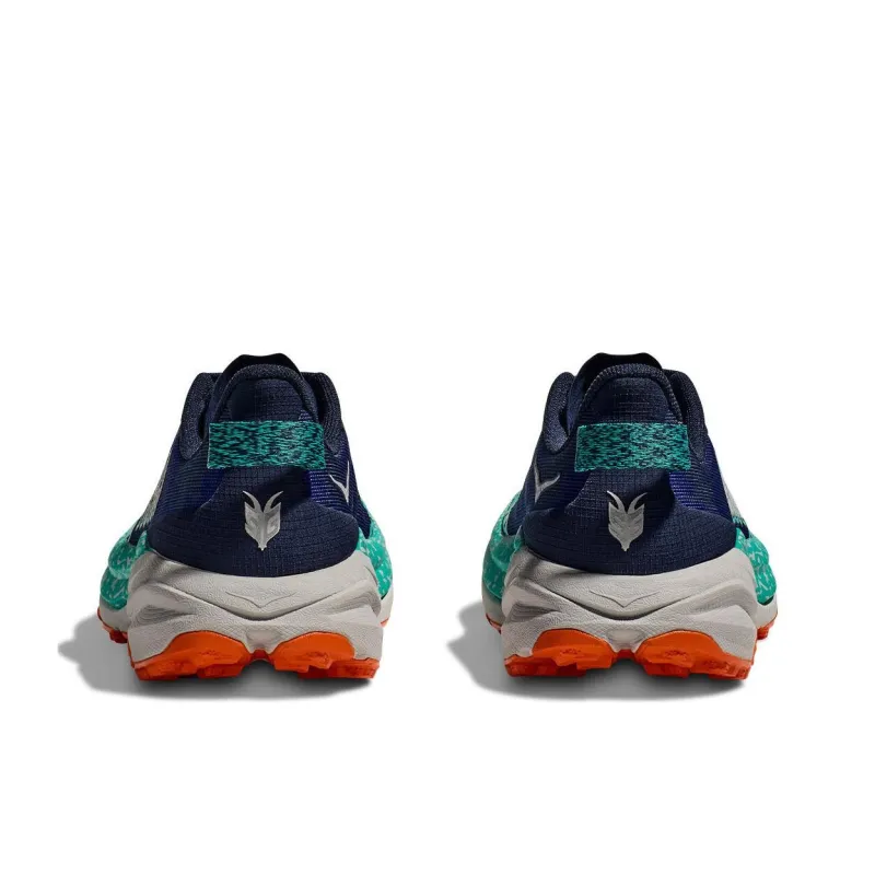 HOKA ONE ONE Speedgoat 6 Anti-Slip Wear-Resistant Low-Top Running Shoes Women's Turquoise-3