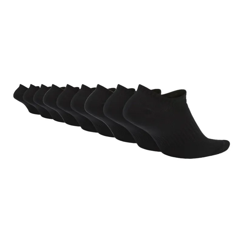 Nike Ankle Socks Unisex Combo Set 3 Pack Black-1
