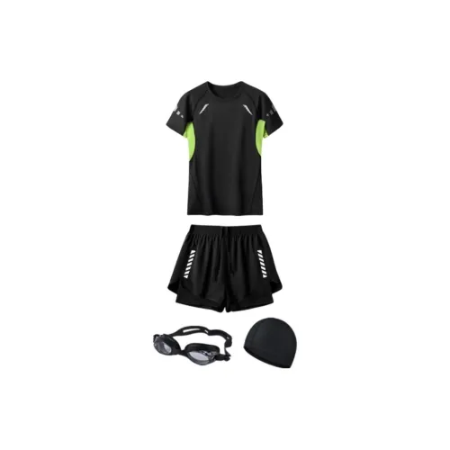 Yalu Preferred Swimming Sets Polyester+Elastane Sports/Hot Spring/Vacation Men's