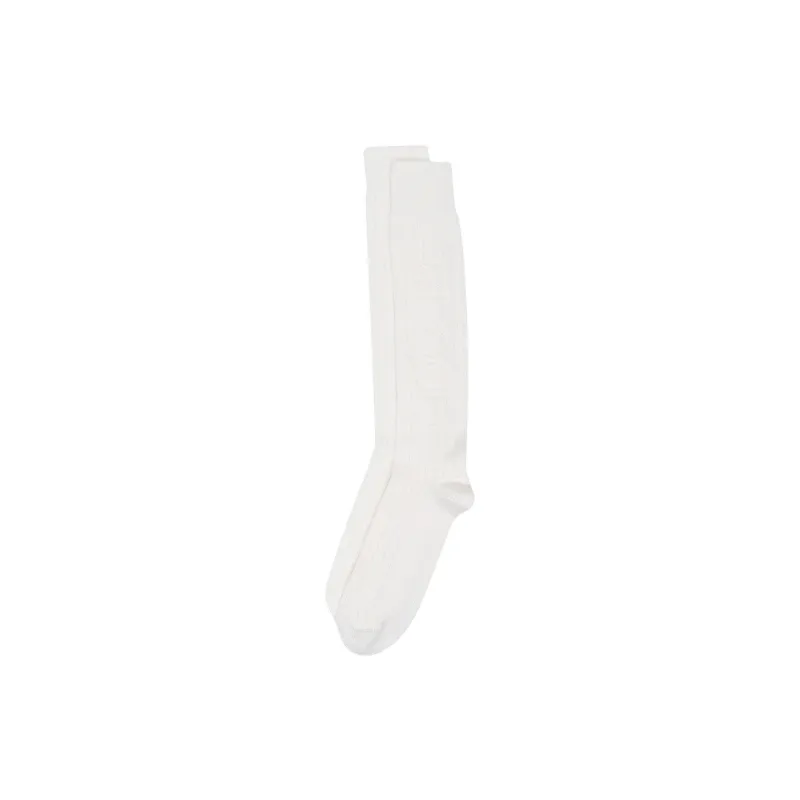 GUCCI SS23 Knee-High Socks Men's 1 Pack White-0
